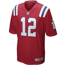Load image into Gallery viewer, Copy of Tom Brady New England Patriots Game Jersey - Red 2018/2019