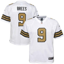 Load image into Gallery viewer, Drew Brees New Orleans Saints Youth Color Rush Game Jersey - White 2018/2019