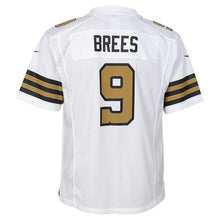 Load image into Gallery viewer, Drew Brees New Orleans Saints Youth Color Rush Game Jersey - White 2018/2019