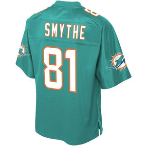 Durham Smythe Miami Dolphins Pro Line Player Jersey – Aqua 2018/2019