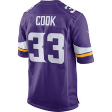 Load image into Gallery viewer, Dalvin Cook Minnesota Vikings Game Jersey - Purple 2018/2019