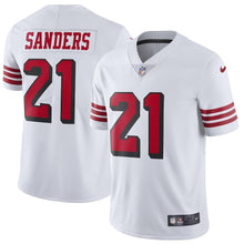 Load image into Gallery viewer, Deion Sanders San Francisco 49ers Color Rush Vapor Untouchable Limited Retired Player Jersey – White 2018/2019