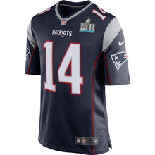 Load image into Gallery viewer, Brandin Cooks New England Patriots Navy Super Bowl LII Bound Game Jersey 2019