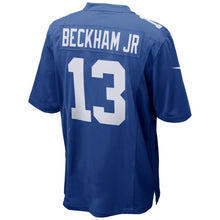 Load image into Gallery viewer, New York Giants Odell Beckham Jr. Royal Blue Jersey 2018 - 2019
