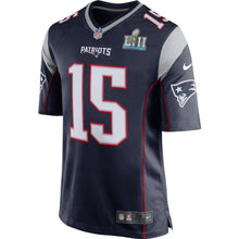 Load image into Gallery viewer, Chris Hogan New England Patriots Navy Super Bowl LII Bound Game Jersey 2019