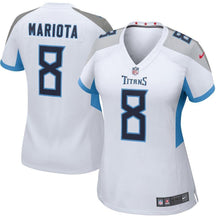 Load image into Gallery viewer, Marcus Mariota Tennessee Titans Women's New Game Jersey – White 2018/2019