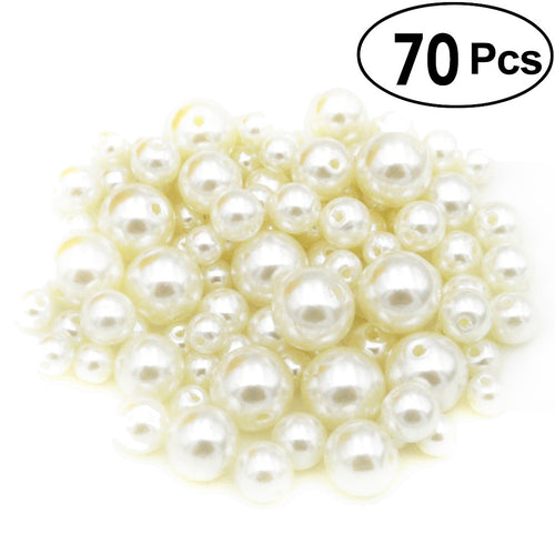 70pcs Glossy Pearl