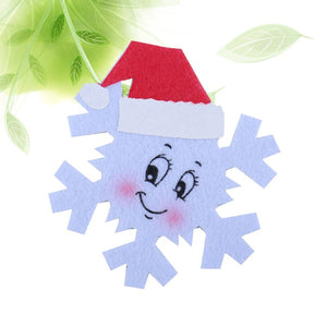 10pcs Christmas Snowflake