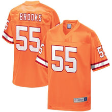 Load image into Gallery viewer, Derrick Brooks Tampa Bay Buccaneers Pro Line Retired Player Jersey – Orange 2018/2019