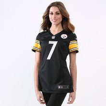Load image into Gallery viewer, Ben Roethlisberger Pittsburgh Steelers Women&#39;s Game Jersey - Black 2018/2019