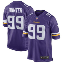 Load image into Gallery viewer, Danielle Hunter Minnesota Vikings Draft Game Jersey - Purple 2018/2019