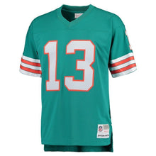 Load image into Gallery viewer, Dan Marino Miami Dolphins Mitchell &amp; Ness Retired Player Vintage Jersey - Aqua 2018/2019