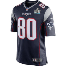 Load image into Gallery viewer, Danny Amendola New England Patriots Navy Super Bowl LII Bound Game Jersey 2019