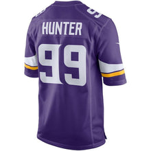 Load image into Gallery viewer, Danielle Hunter Minnesota Vikings Draft Game Jersey - Purple 2018/2019