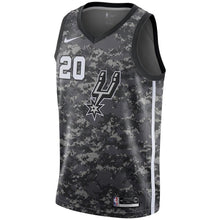 Load image into Gallery viewer, Manu Ginobili San Antonio Spurs Black Swingman City Edition Jersey 2018 - 2019