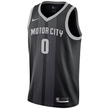 Load image into Gallery viewer, Andre Drummond Detroit Pistons Black Swingman City Edition Jersey 2018 - 2019