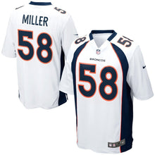 Load image into Gallery viewer, Denver Broncos Von Miller White Jersey 2018 - 2019