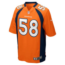 Load image into Gallery viewer, Denver Broncos Von Miller Orange Jersey 2018 - 2019