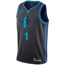 Load image into Gallery viewer, Dennis Smith Dallas Mavericks Anthracite Swingman City Edition Jersey 2018 - 2019