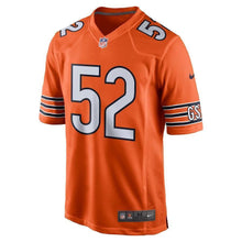 Load image into Gallery viewer, Chicago Bears Khalil Mack Orange Jersey 2018 - 2019