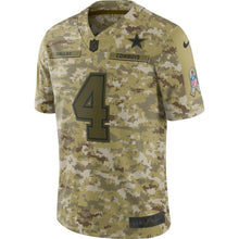 Load image into Gallery viewer, Dallas Cowboys Dak Prescott Camo Jersey 2018 - 2019