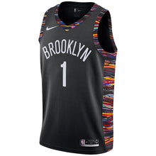 Load image into Gallery viewer, D&#39;Angelo Russell Brooklyn Nets Black Swingman City Edition Jersey 2018 - 2019