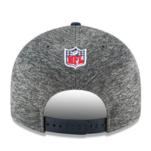 Load image into Gallery viewer, New Era New England Patriots White/Heather Gray Super Bowl LII Opening Night Low Profile 9FIFTY Snapback Adjustable Hat
