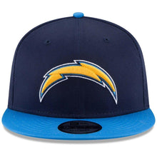 Load image into Gallery viewer, New Era Los Angeles Chargers Powder Blue 2017 Sideline Official 9FIFTY Snapback Hat
