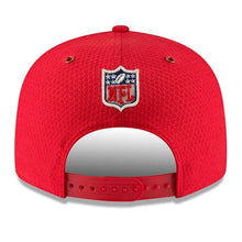 Load image into Gallery viewer, New Era Kansas City Chiefs Red 2018 NFL Sideline Color Rush Official 9FIFTY Snapback Adjustable Hat