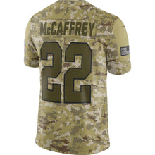 Load image into Gallery viewer, Carolina Panthers Christian McCaffrey Camo Jersey 2018 - 2019