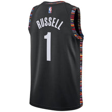 Load image into Gallery viewer, D&#39;Angelo Russell Brooklyn Nets Black Swingman City Edition Jersey 2018 - 2019