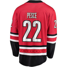 Load image into Gallery viewer, Brett Pesce Carolina Hurricanes Player Swingman Jersey