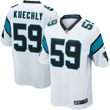 Load image into Gallery viewer, Carolina Panthers Luke Kuechly White Jersey 2018 - 2019