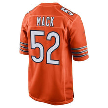 Load image into Gallery viewer, Chicago Bears Khalil Mack Orange Jersey 2018 - 2019