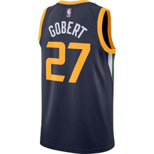 Load image into Gallery viewer, Rudy Gobert Utah Jazz Navy Swingman Jersey 2018 - 2019
