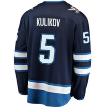 Load image into Gallery viewer, Dmitry Kulikov Winnipeg Jets Player Swingman Jersey