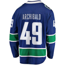 Load image into Gallery viewer, Darren Archibald Vancouver Canucks Player Swingman Jersey