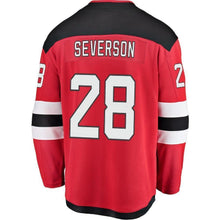 Load image into Gallery viewer, Damon Severson New Jersey Devils Player Swingman Jersey