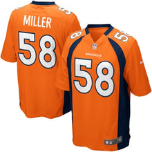 Load image into Gallery viewer, Denver Broncos Von Miller Orange Jersey 2018 - 2019