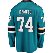 Load image into Gallery viewer, Dylan DeMelo San Jose Sharks Player Swingman Jersey