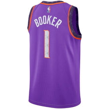 Load image into Gallery viewer, Devin Booker Phoenix Suns Purple Swingman City Edition Jersey 2018 - 2019