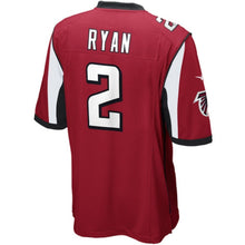Load image into Gallery viewer, Atlanta Falcons Matt Ryan Red Jersey 2018 - 2019