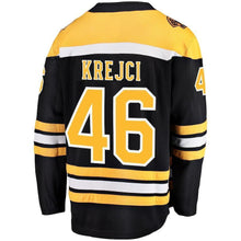 Load image into Gallery viewer, David Krejci Boston Bruins Player Swingman Jersey