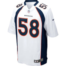 Load image into Gallery viewer, Denver Broncos Von Miller White Jersey 2018 - 2019