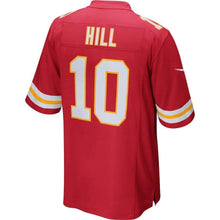 Load image into Gallery viewer, Kansas City Chiefs Tyreek Hill Red Jersey 2018 - 2019