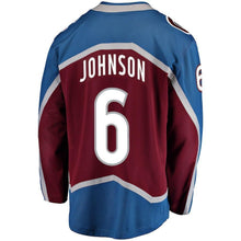 Load image into Gallery viewer, Erik Johnson Colorado Avalanche Player Swingman Jersey