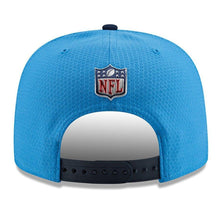 Load image into Gallery viewer, New Era Los Angeles Chargers Powder Blue 2017 Sideline Official 9FIFTY Snapback Hat