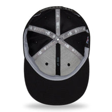 Load image into Gallery viewer, New Era Atlanta Falcons Heather Black/Heather Charcoal 2018 NFL Sideline Road Black 9FIFTY Snapback Adjustable Hat
