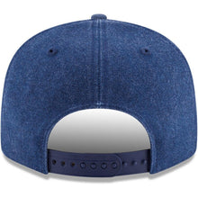 Load image into Gallery viewer, New Era New England Patriots Navy Heathered Rugged 9FIFTY Adjustable Snapback Hat