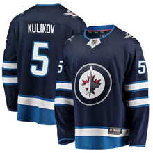 Load image into Gallery viewer, Dmitry Kulikov Winnipeg Jets Player Swingman Jersey
